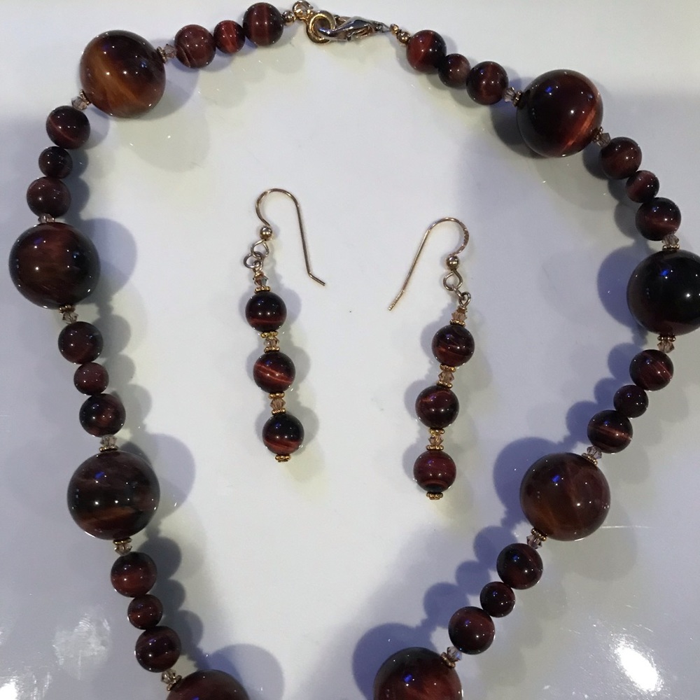 Necklace and Earrings